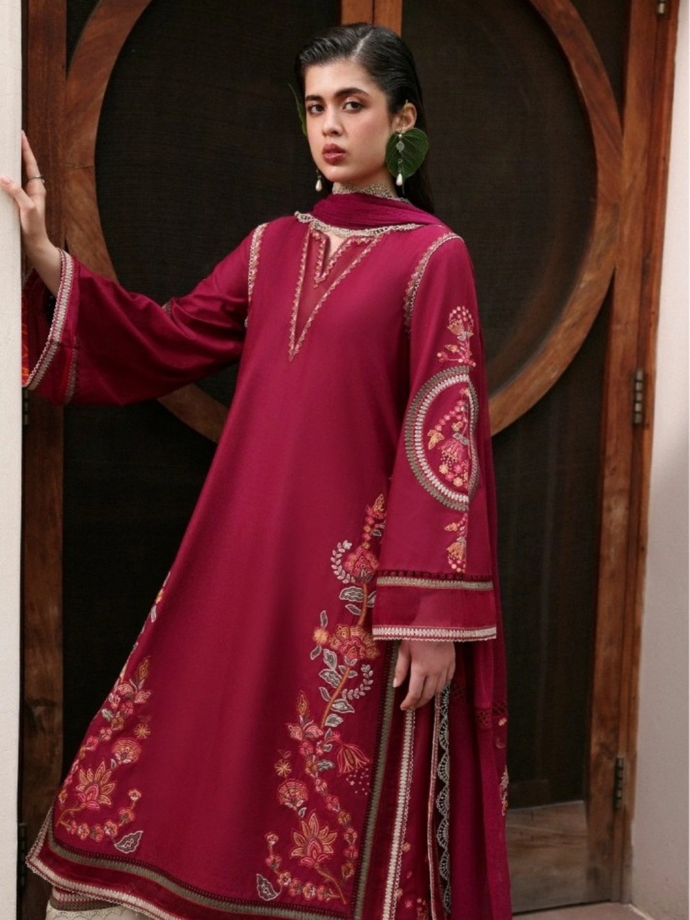 Hussain Rehar Designer Dress NWT - Picture 5 of 12